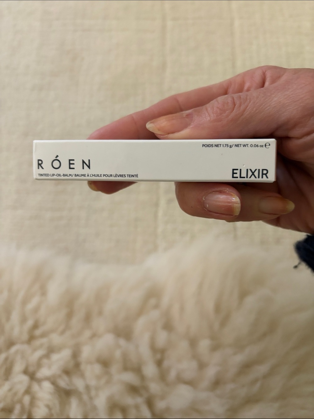 RÓEN Elixir Tinted Lip-Oil Balm - BRAND NEW BNIB. Color: Alva